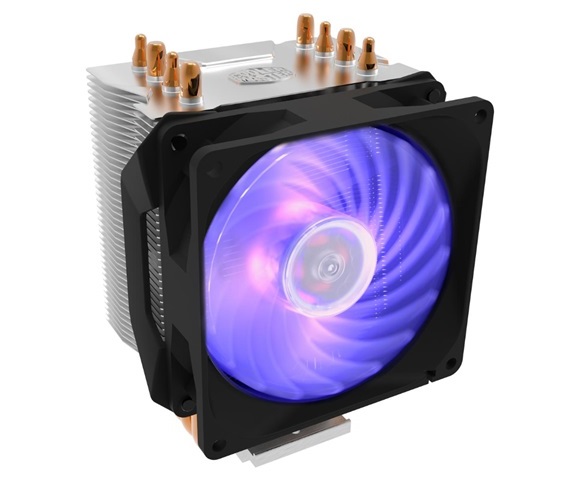  CPU Cooler: Hyper H410R RGB, 92mm PWM RGB LED Fan, 102x83.4x136mm, <br>Support: Intel LGA1200, LGA115x, LGA20xx*, LGA1366, AMD AM4, AM3, AM2, FM2, FM1  