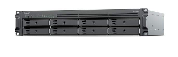  MAS 2U: 8 Bay AMD Ryzen V1500B  4 Core,4GB, PCIe x 1, RJ45 2.25GbE x 2,  2x built in M.2 NVMe Slot Synology HDD ONLY  