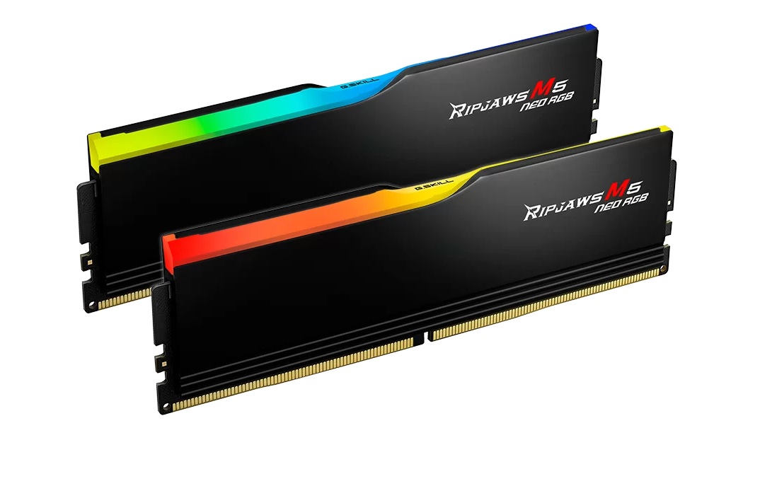  32GB (2x16GB) Ripjaws M5 Neo RGB DDR5-6000 CL36-48-48-96 1.25V AMD EXPO  