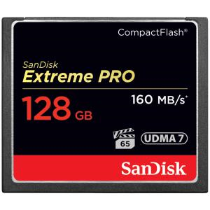  ExtremePro, CF, 128GB, 160MB/150MB/s, UDMA 7 VPG 65 support  