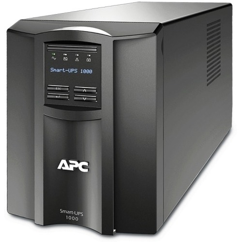  APC Smart-UPS, Line Interactive, 1000VA/700W, Tower, 230V, 8x IEC C13 outlets, SmartConnect Port+SmartSlot, AVR, LCD  