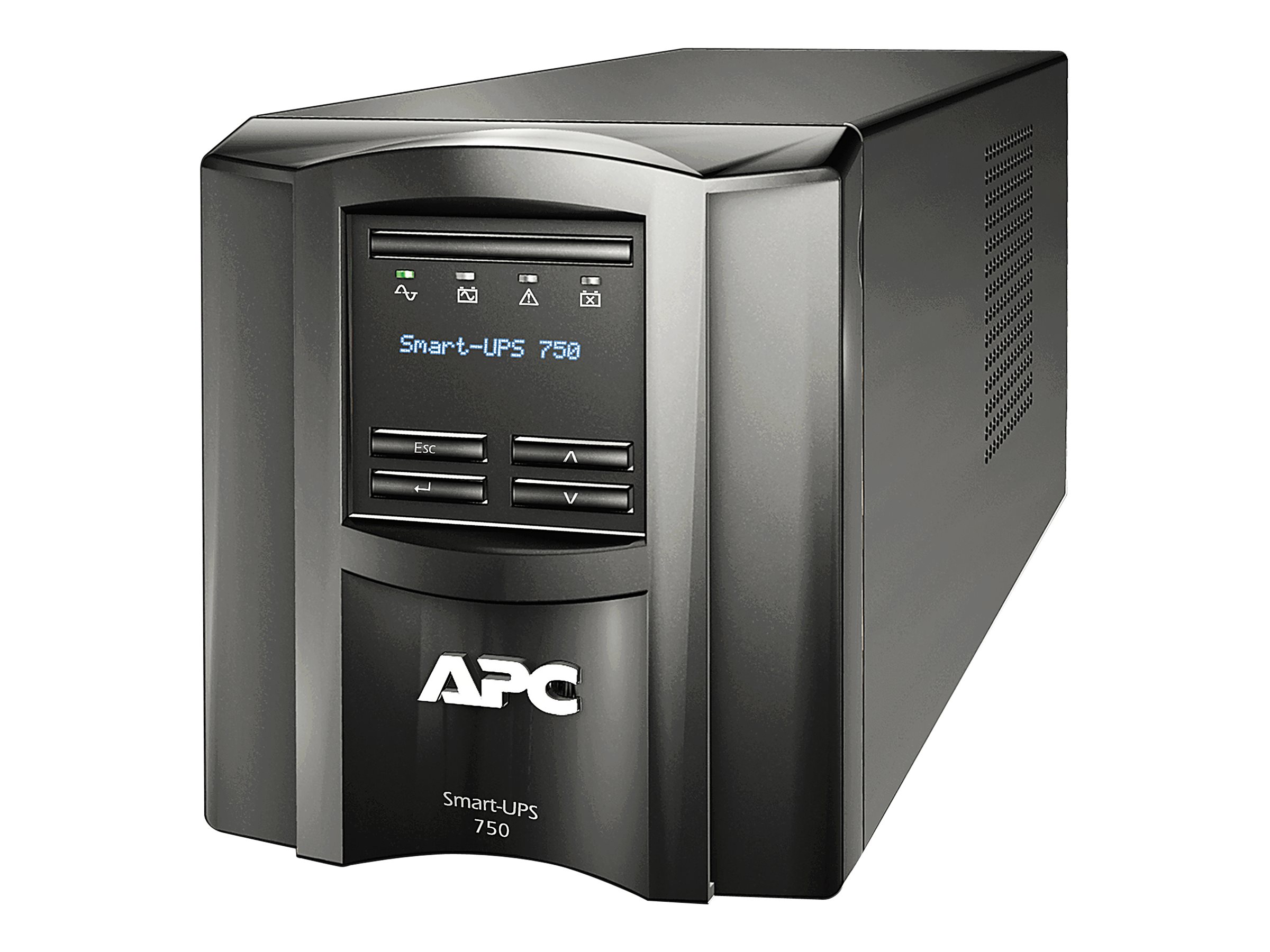  APC Smart-UPS, Line Interactive, 750VA/500W, Tower, 230V, 6x IEC C13 outlets, SmartConnect Port+SmartSlot, AVR, LCD  