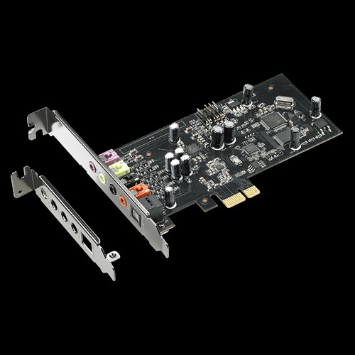  5.1 PCIe Gaming Sound Card 192kHz/24-bit HI-res Audio 116dB SNR  