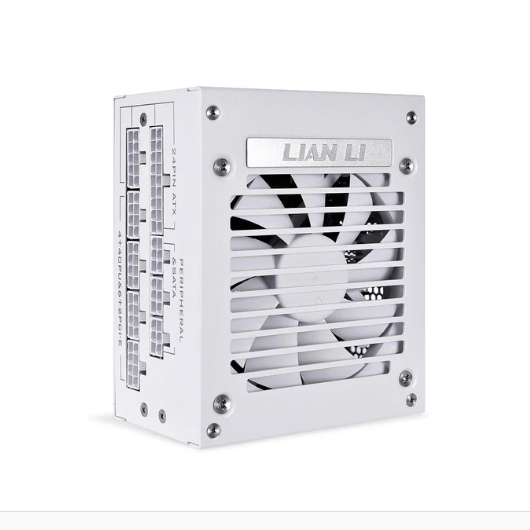  <B>SFX PSU:</B> SP750 750W Fully Modular 80+ Gold - White<BR> 92mm FDB Fan, 2x CPU (8 Pin), 3x PCI-E (6+2 Pin), 4x Molex, 8x SATA  