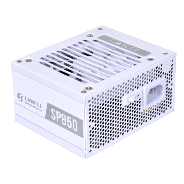  <B>SFX PSU:</B> SP850 850W Fully Modular 80+ Gold - White<BR> 92mm HYB Fan, 2x CPU (8 Pin), 3x PCI-E (6+2 Pin), 4x Molex, 8x SATA, 1x 12VHPWR  