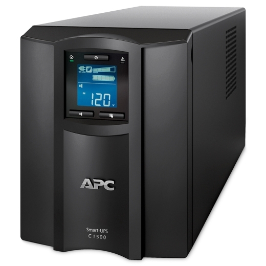 APC Smart-UPS C, Line Interactive, 1500VA/900W, Tower, 230V, 8x IEC C13 Outlets, SmartConnect port, USB and Serial communication, AVR, Graphic LCD  