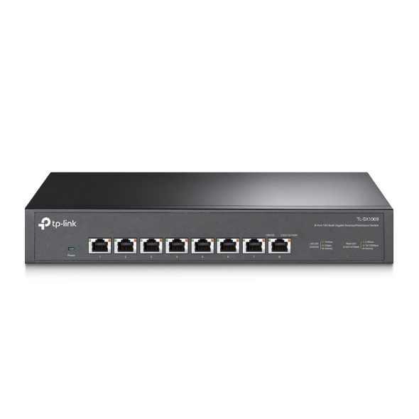  <b>Switch: </b>8-Port 10G Desktop/Rackmount Switch  