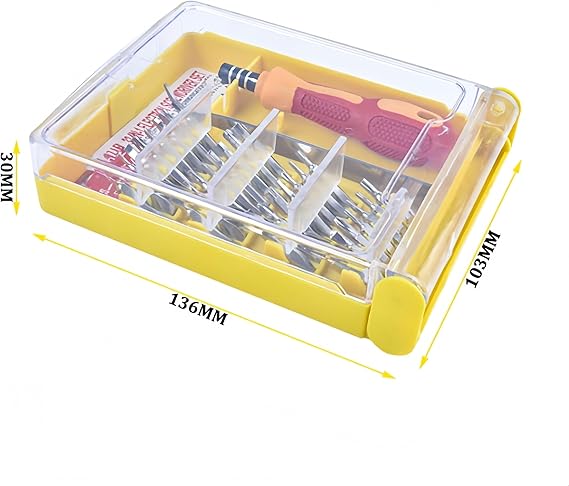  33-in-1 Precision Screwdriver Set,Professional Magnetic Repair Tool Kit, Mini Screwdrivers for Phone, Computer, Laptop, Watch, Eyeglasses, and Electronics  