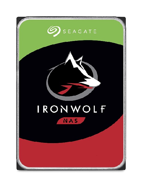  <b>3.5" NAS Drive:</b> 8TB IronWolf, SATA 6Gb/s, 256MB Cache, 7200RPM  