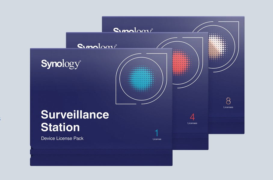  Synology Camera License Pack (4)  