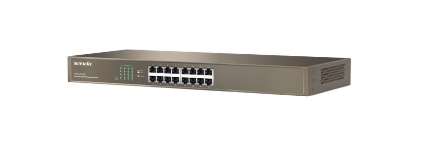  Switch: 16port Gigabit Switch, rack-mountable, Fanless design  