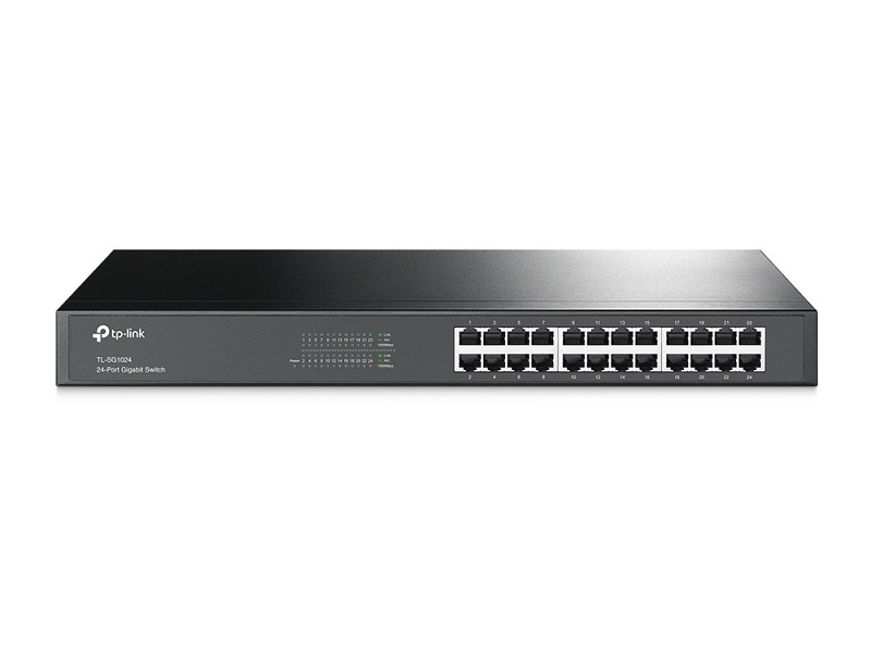  Switch: 24-Port Gigabit Rackmount Switch  