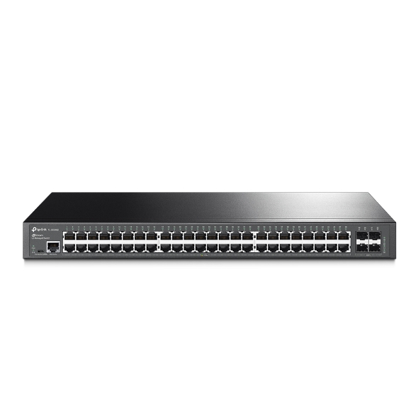  JetStream 48-Port Gigabit L2 Managed Switch with 4 SFP Slots  