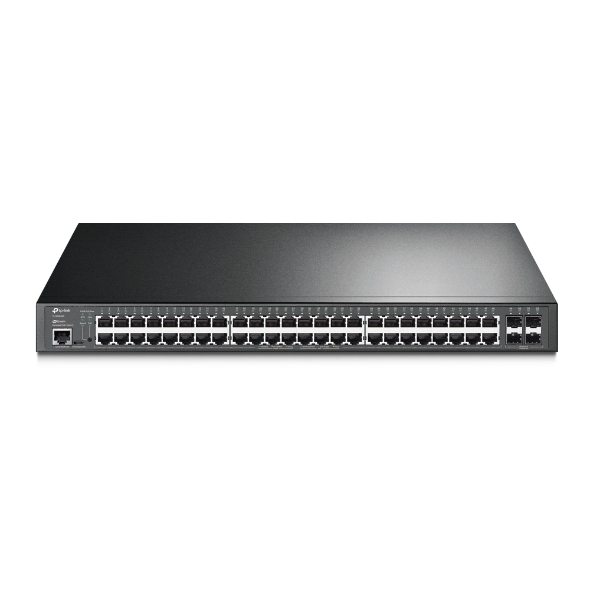  Managed POE Switch: JetStream 52-Port Gigabit L2+ Managed Switch with 48-Port PoE+ up to 30W/Port Total:384W  