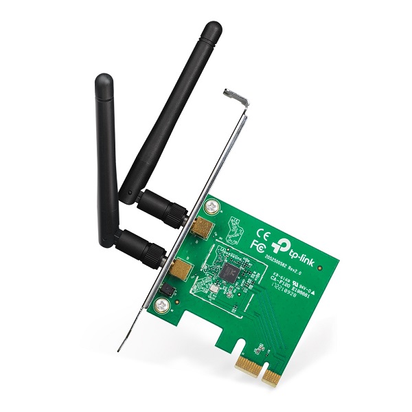 PCI Express Adapter: N300Mbps Wireless-N PCI Express Adapter, 2x Detachable Omni Directional Antenna, Low-Profile Bracket Included  