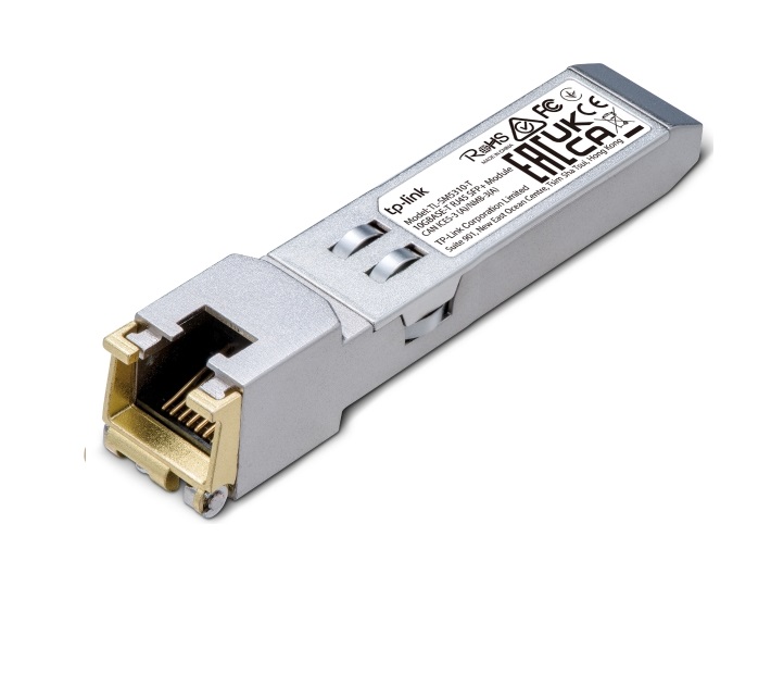  10G BASE-T RJ45 SFP+ MODULE, 30M, 3YR  