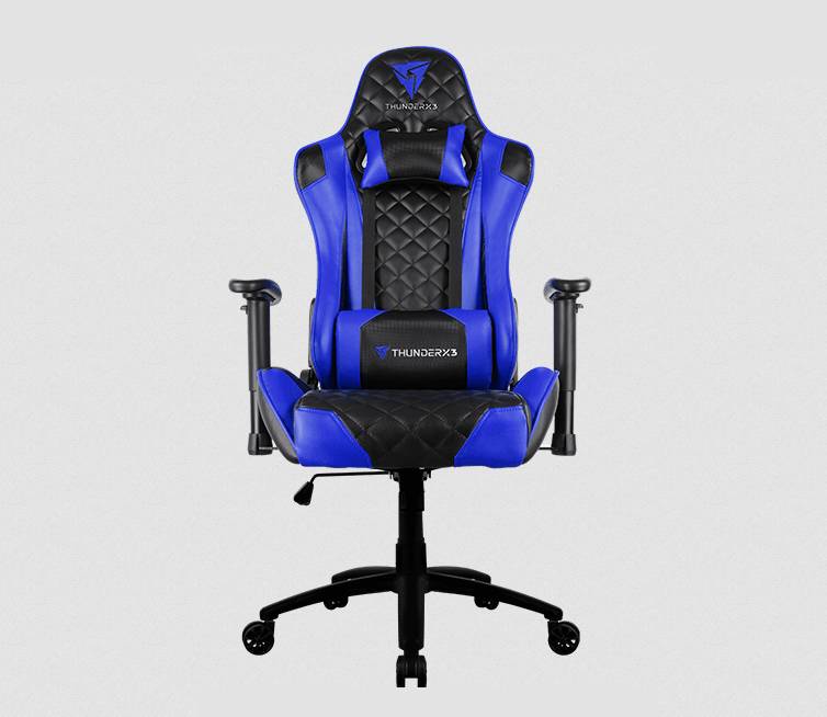  ThunderX3 TGC12 Gaming /Office Chair - Black/Blue<BR><fONT COLOR='RED'>In-Store Pickup Not Available - Delivery Only (Freight Charges Apply)  