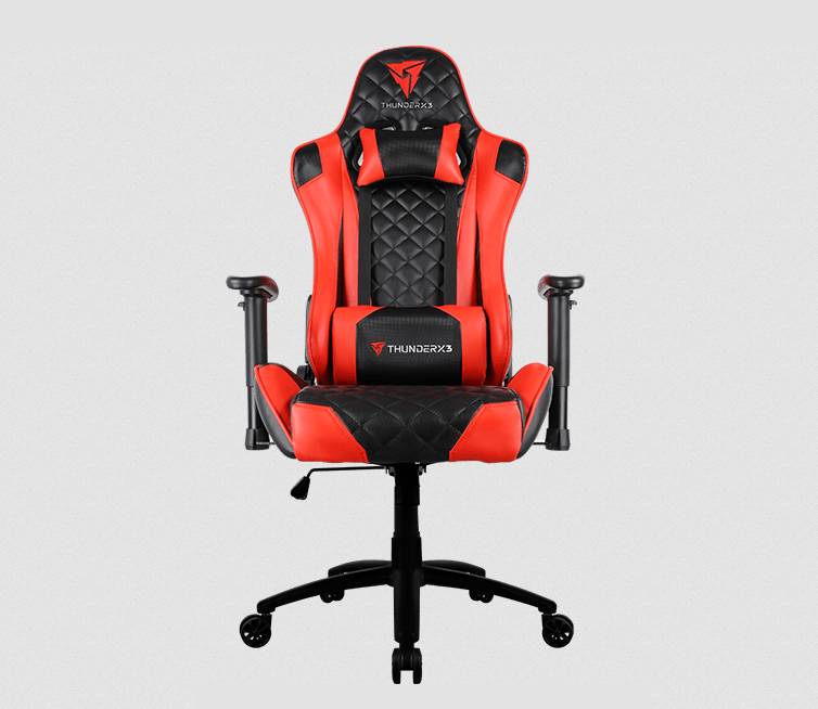  ThunderX3 TGC12 Gaming /Office Chair - Black/Red<BR><fONT COLOR='RED'>In-Store Pickup Not Available - Delivery Only (Freight Charges Apply)  