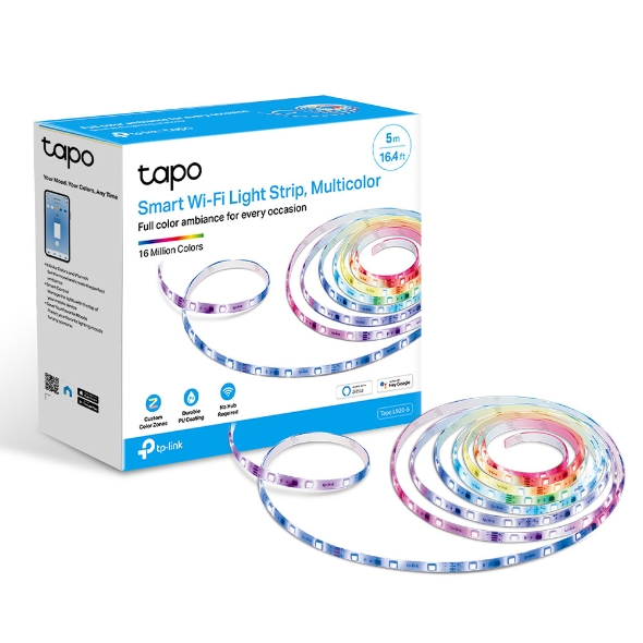  5M Smart Wi-Fi Light Strip, Multicolor, Dimmable  