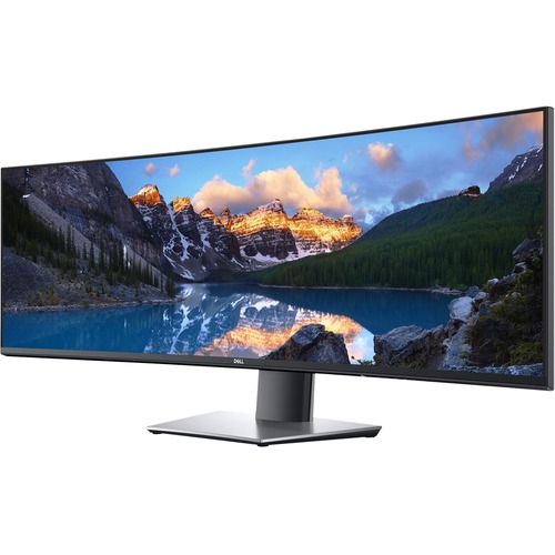  49" UltraSharp Curved IPS 124.5 cm Dual Quad HD (DQHD) - 32:9 - Black, Grey - 1244.60 mm Class - 5120 x 1440 - 1.07 Billion Colors - 350 cd/m&#178; - 5 ms - 60 Hz Refresh Rate - HDMI - DisplayPort - USB Hub  