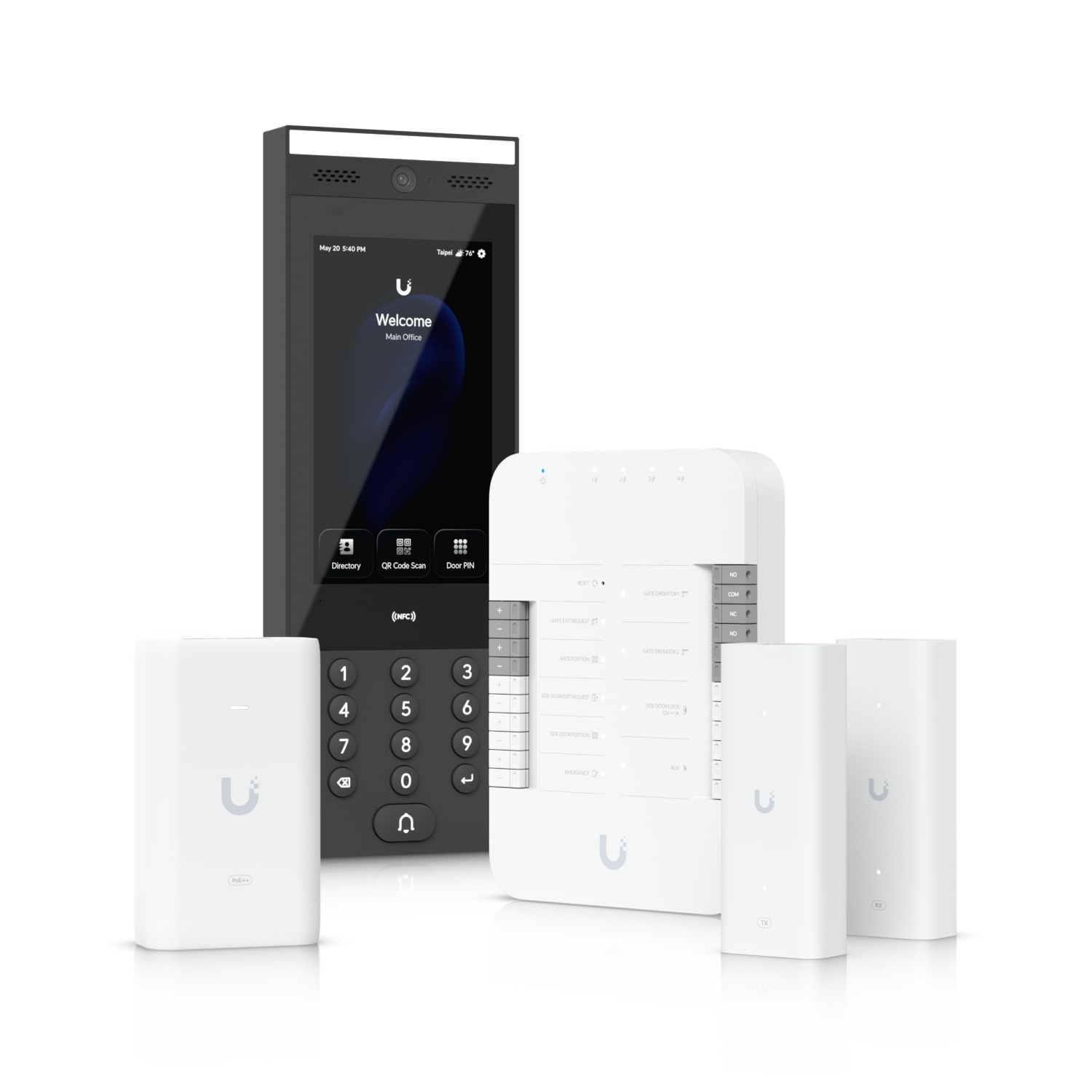  G3 Gate Starter Kit, Come With 1x Gate Hub, 1x G3 Intercom, 1x PoE++ adapter, 2x 2-wire PoE Extenders, Ove Twisted Pair Extender For Access  