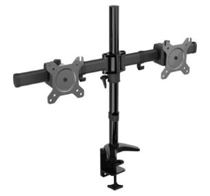  VM-MP320C - DeskClamp Dual LCD Monitor Support up to 27''; Tilt -15/+15; Rotate 360; VESA 75/100  