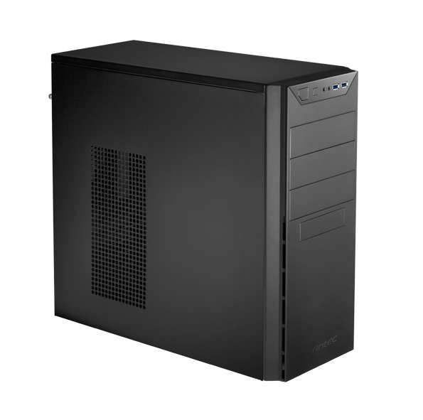  <b>Mid-Tower Case</b>: VSK4000B-U3 - Black<BR>3x 5.25" Bays, 1x 120mm Fan, 2x USB 3.0, Supports: ATX/mATX/mini-ITX  