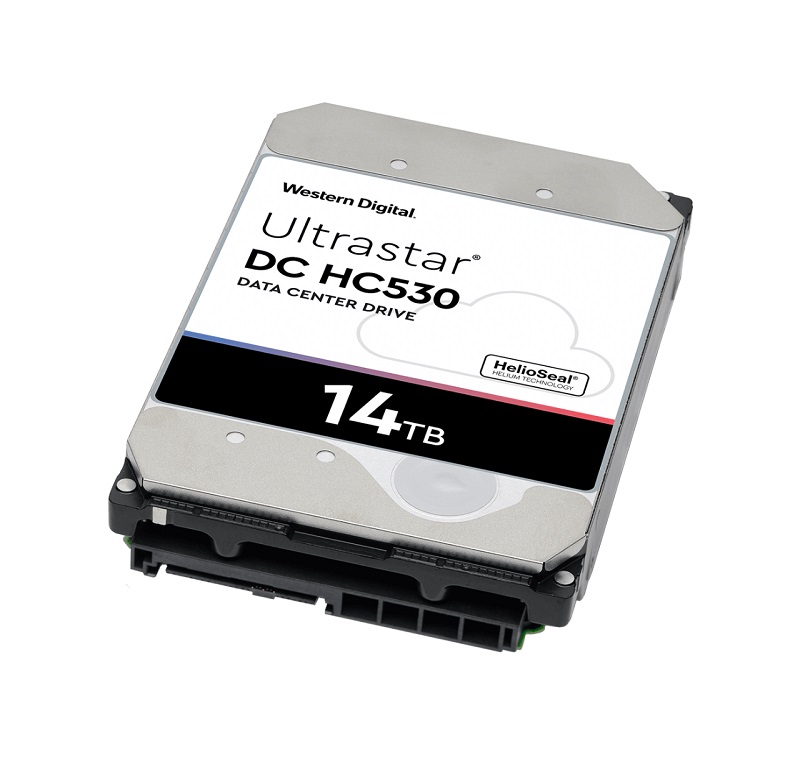  <b>3.5" Enterprise Drive</b>: 14TB Ultrastar DC HC530 Helium Platform Data Center Drive, 512E Format, SATA3 6Gb/s, 512MB Cache, 7200RPM  