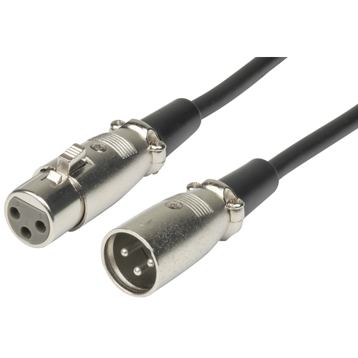  3 Pin XLR Male - XLR Female Cable [SECOND HAND]<BR><Font color='red'>In-Store Pickup Only - Various Lengths and Condition  