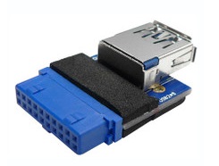  Internal USB3.0 (Type A, Male) to single 19Pin USB3.0 Mainboard connector  