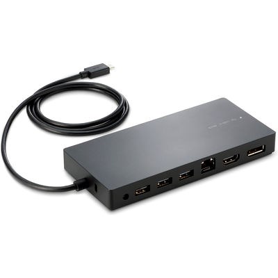  USB-C Type-C Dock - Connect your laptop to Ethernet, HDMI, DisplayPort, USB-C, and four USB ports  
