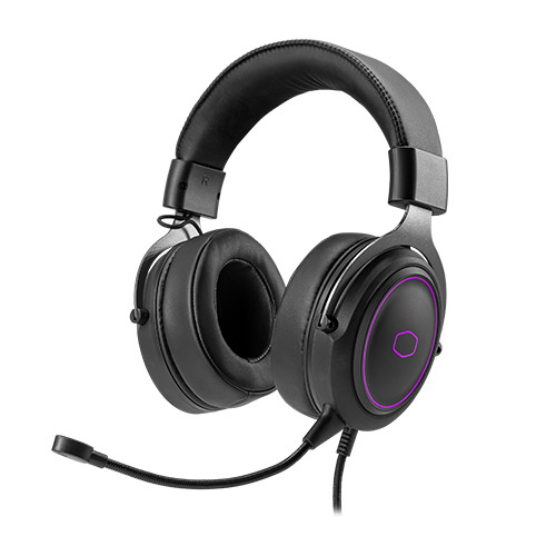  <B>Wired Gaming Headset:</b> MasterPulse CH331 Over-Ear USB Gaming Headset, RGB Logo  