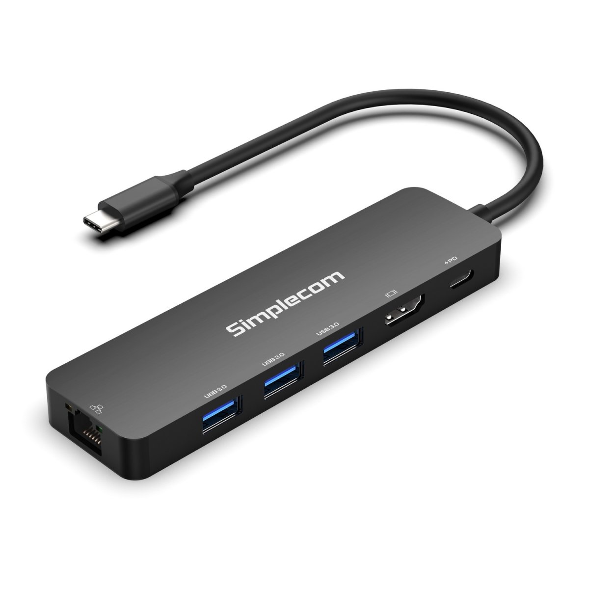  USB-C SuperSpeed 6-in-1 Multiport Docking Station HDMI 2.0  