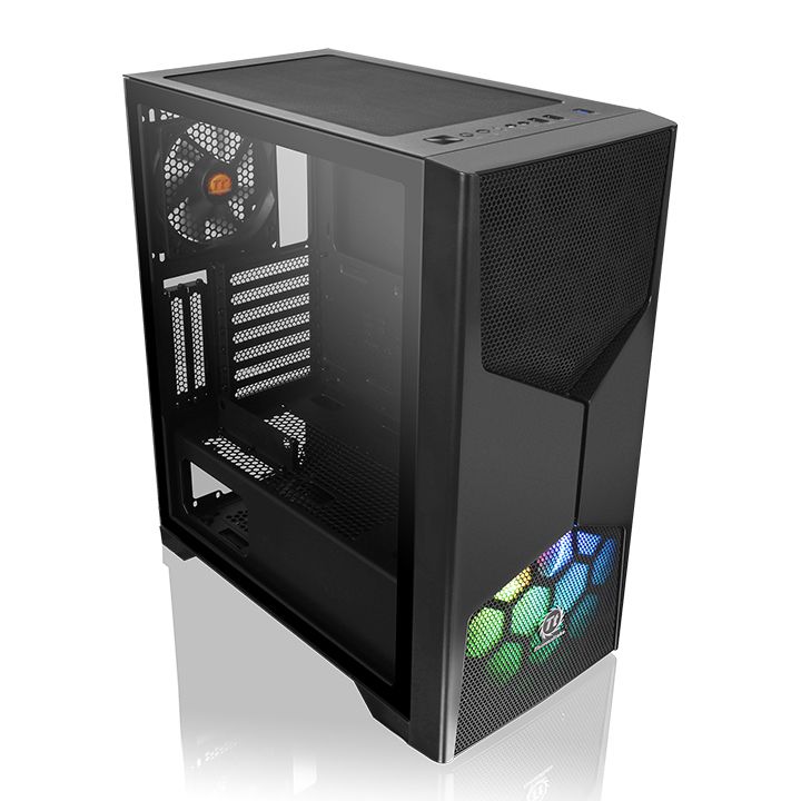 <b>Mid-Tower Case</b>: Commander G31 TG ARGB, 1x 200mm 1x 120mm Fan, USB2.0 + 3.0, RGB Switch, Supports: ATX/mATX/mini-ITX <b>Mid-Tower Case</b>: Commander G31 TG ARGB, 1x 200mm 1x 120mm Fan, USB2.0 + 3.0, RGB Switch, Supports: ATX/mATX/mini-ITX