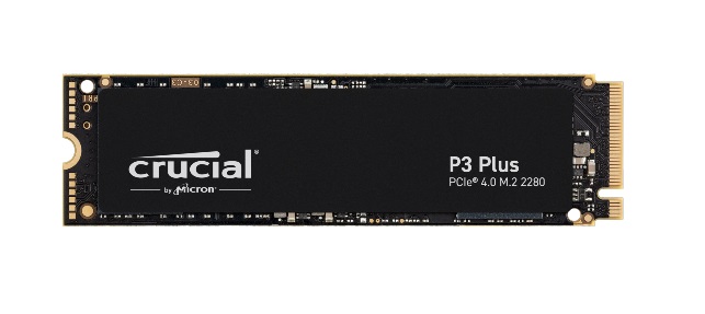  <b>M.2 NVMe SSD:</b> 1TB P3 PLUS, PCIe Gen4, Read: 5000MB/s, Write: 3600MB/s, 220 TBW  