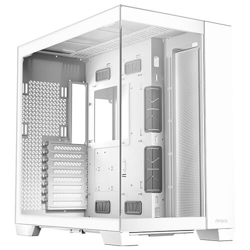  <b>Full-Tower Case:</b> Antec C8 - White<br>2x USB 3.0, 1x USB Type-C, 1x Headphone & Mic Combo, Tempered Glass Side & Front Panel, Supports: E-ATX*/ATX/m-ATX/mini-ITX  