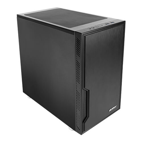  <b>Mini-Tower Case</b>: VSK10 - Black<BR>1x 120mm Fan, 2x USB 3.0, Supports: mATX/mini-ITX  