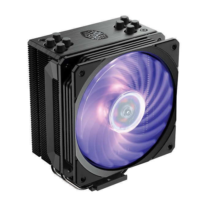  CPU Cooler: Hyper 212 RGB Black Edition, 120mm RGB PWM Fan, 120x79.6x158.8mm, <br>Support: Intel LGA1700, LGA1200, LGA115x, LGA20xx*, LGA1366, AMD AM4, AM3, AM2, FM2, FM1  