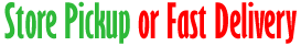 Payment can be made in store for pickups. For delivery there are many payment options to suit you.
