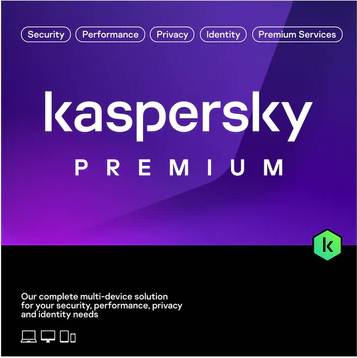  Kaspersky <b>Premium:</b> 3 Device  1 Year Subscription (Physical Card) - PC/Mac<BR><font color='red'>(Email Key Option Available)</font>  