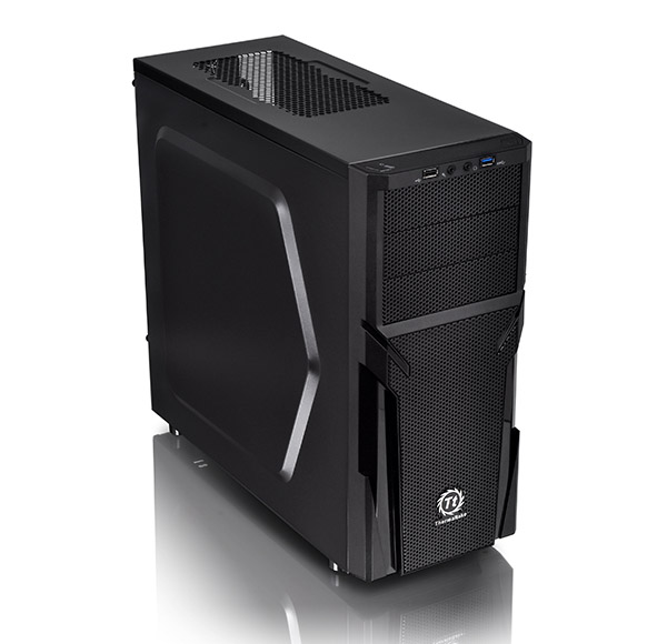  Mid Tower Case : Black Versa H25 (USB3) NO PSU  