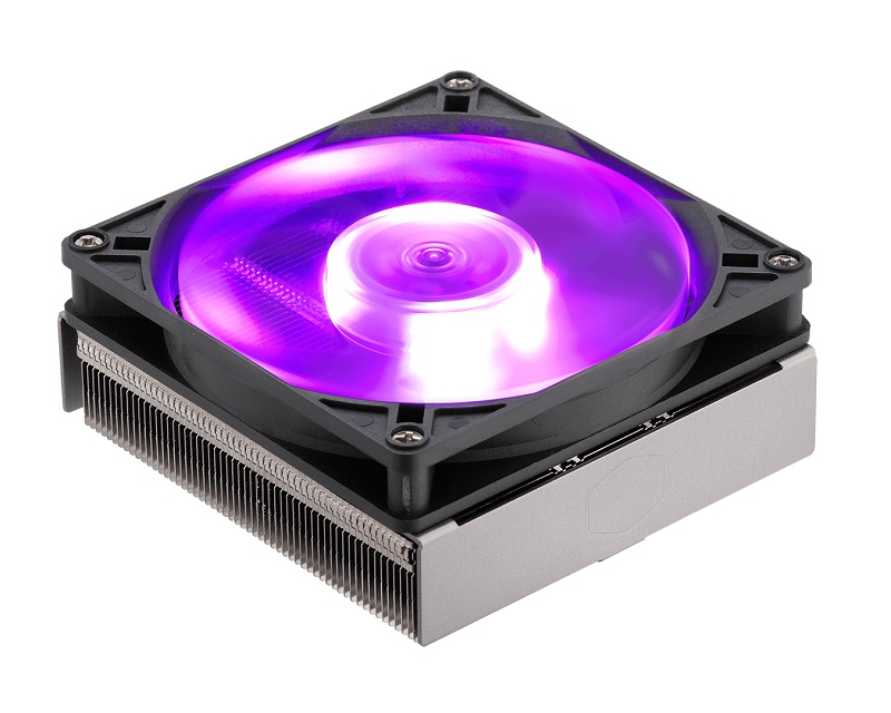  CPU Cooler: MasterAir G200P RGB, 92mm RGB PWM Fan, 95x92x39.4mm, Low Profile, <br>Support: Intel LGA1200, LGA115x, LGA20xx*, AMD AM4, AM3, AM2, FM2, FM1  