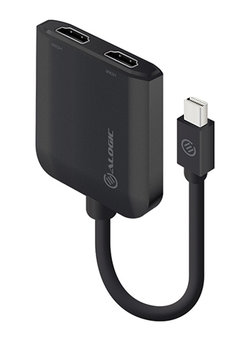  Mini DisplayPort to Dual HDMI 2.0 Adapter - 4K - 30 Hz  