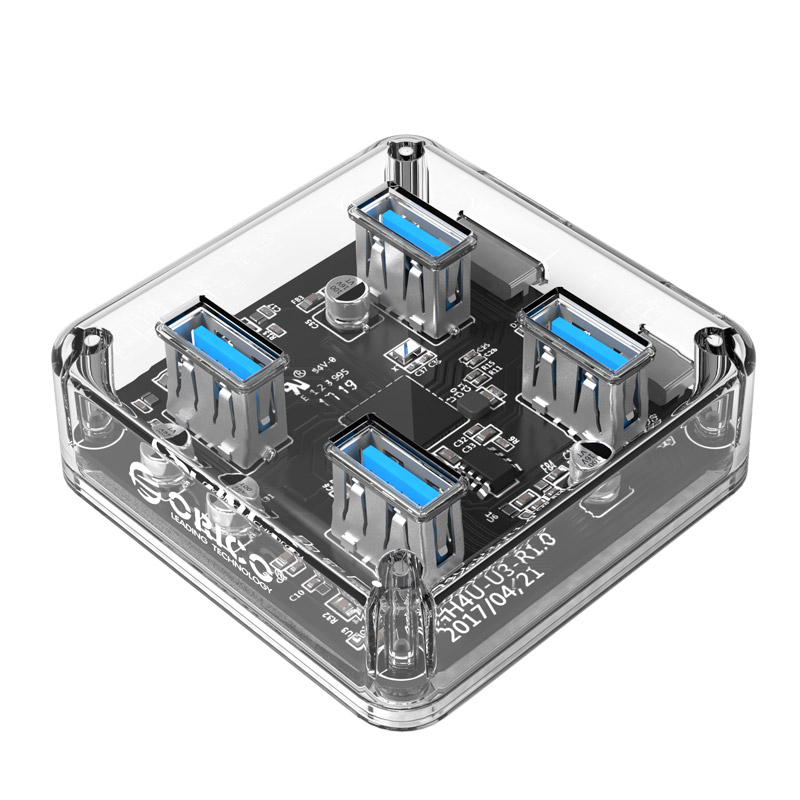  USB HUB: 4 Port USB3.0 Transparent HUB  