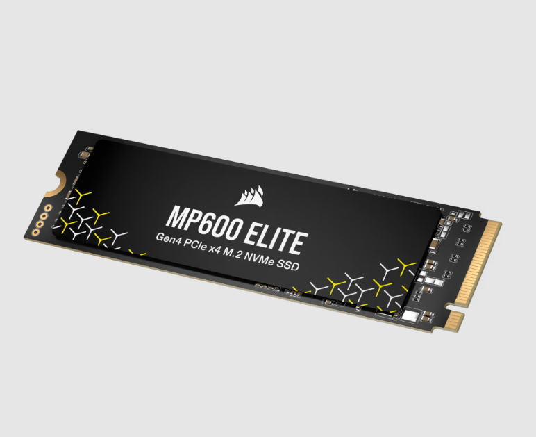  <B>M.2 NVMe SSD:</B> 2TB MP600 Elite, PCIe Gen4, Read: 7000MB/s, Write: 6500MB/s, R:1M/ W:1.2M IOM, 1200TBW, 1.5M MTBF  