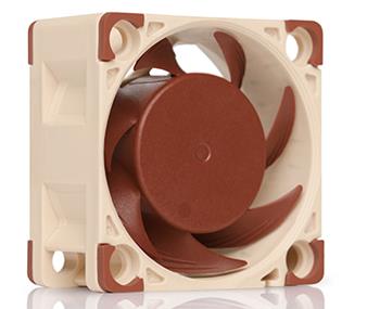  40mm Fan: Noctua A-Series A4x20-FLX<br>40mm 3-Pin Fan, 5000 RPM, 14.9 dB(A)  