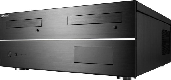 Desktop Case Aluminium Black Desktop Case Aluminium Black