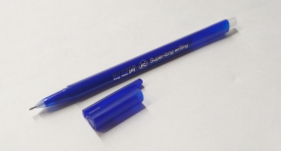  Erasable Gel Ink Pen 0.5 mm School Supply Student Friction blue  