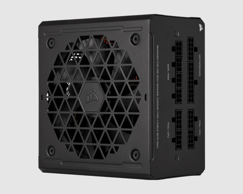  Power Supply: 750W 80+ Gold Fully Modular 120mm Fan, ATX3.0 & PCIe 5.0 Compliant  