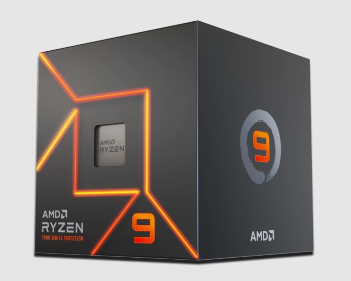  Processor: Socket AM5, Desktop CPU (Boxed), 12 Core/ 24 Threads, Unlocked, Base Clock: 3.7GHz / Boost Clock: 5.4GHz, AMD Radeon Graphics, 64MB L3 Cache, 65W, Wraith Prism Cooler  